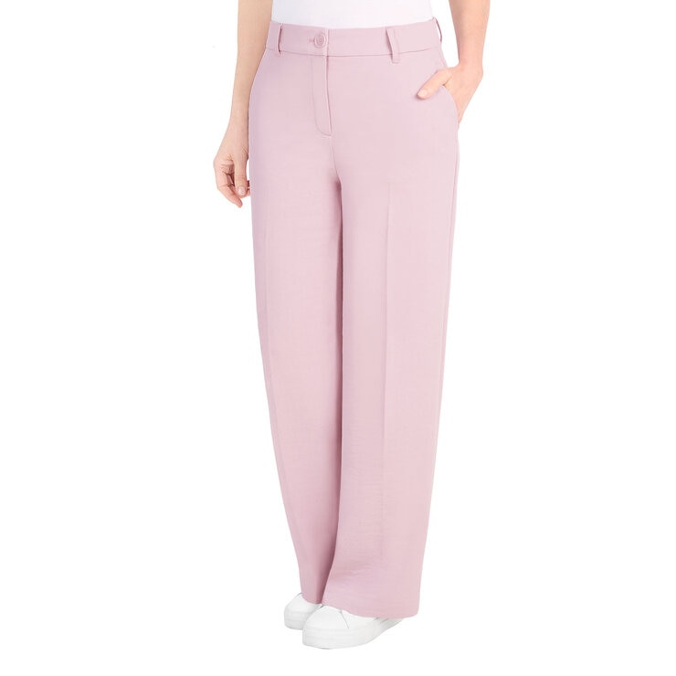 Dalia Ladies Pleated Crepe Wide Leg Pant