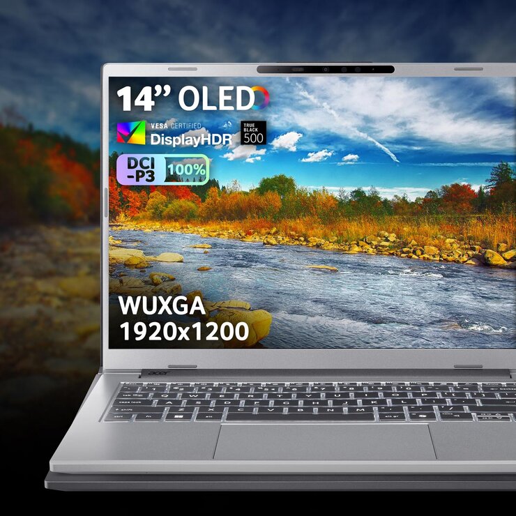 Acer Aspire 14, Ryzen AI 5, 16GB RAM, 512GB SSD, 14 Inch Laptop, NX.JNZEK.001