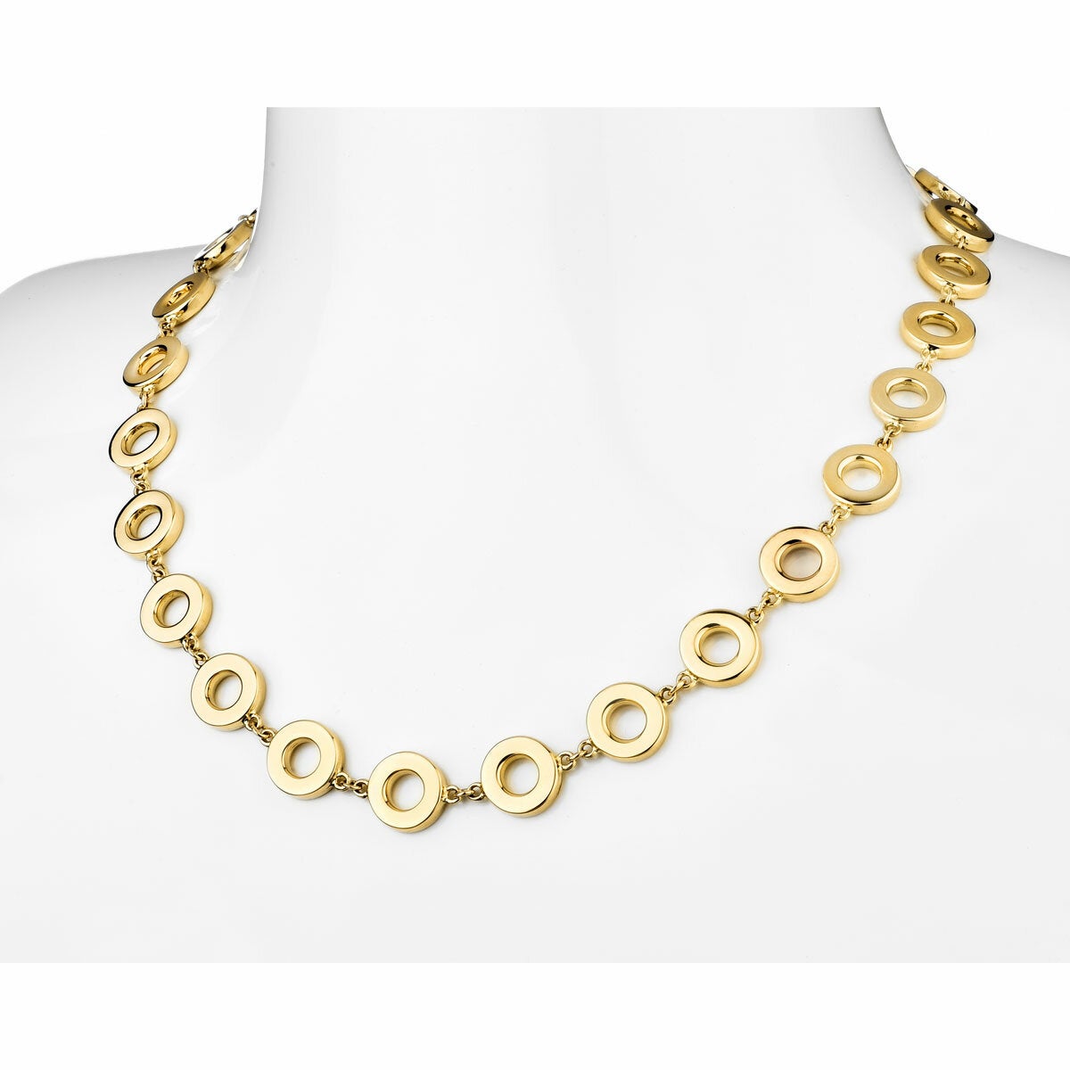 14ct Yellow Gold Love Circles Necklace 14ct Yellow Gold Love Circles Necklace