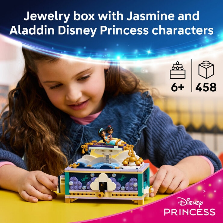 LEGO Disney Jasmine's Jewelry Box - Model 43295 (6+ Years) LEGO Disney Jasmine's Jewelry Box - Model 43295 (6+ Years)