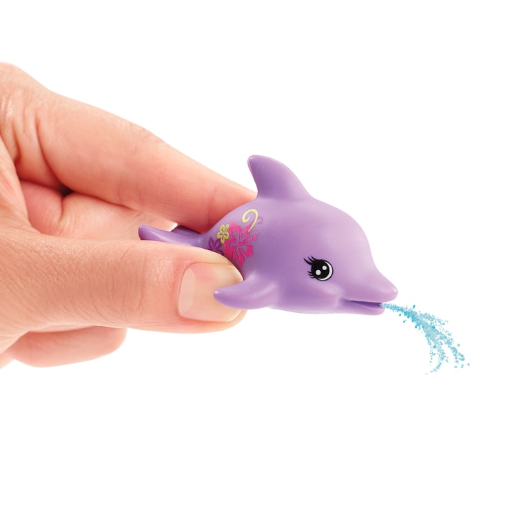 Dreamtopia barbie dolphin piece on white backgroung