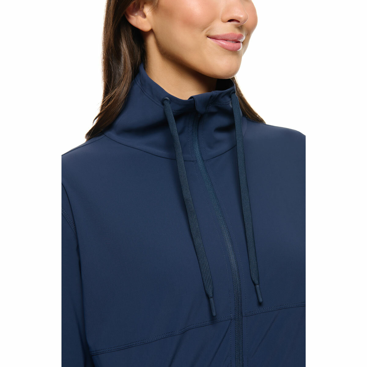 Kirkland Signature Women's Full Zip Active Jacket in Blue