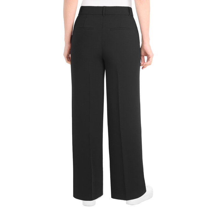 Dalia Ladies Pleated Crepe Wide Leg Pant