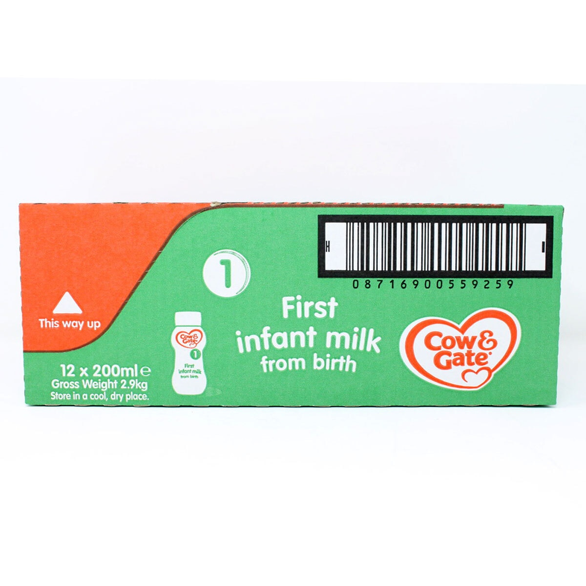Cow & Gate 1st Milk Ready To Drink, 12 x 200ml