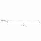 1.50ctw Round Brilliant Cut Diamond Bracelet, 18ct White Gold