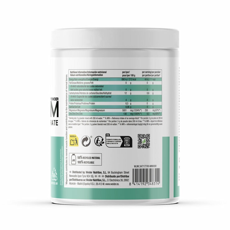 Weider Magnesium Powder Berry, 500g