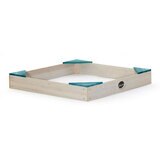 Plum Junior Wooden Sand Pit in Teal (18 months+)