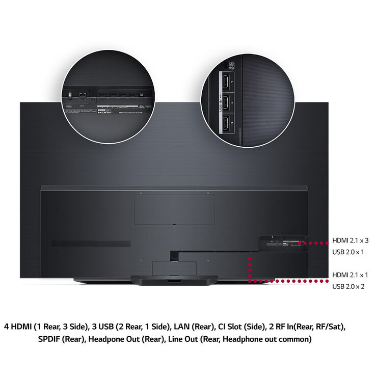 LG OLED83C14LA 83 Inch OLED 4K Ultra HD Smart TV Costco UK