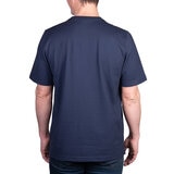 Kirkland Signature Men's Pima Cotton Slub Tee in Navy