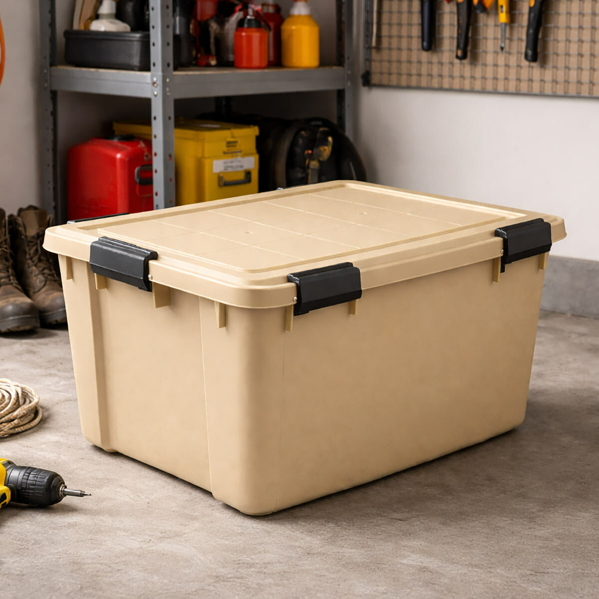 IRIS OHYAMA 45L Air-Tight Weather Shield Storage Box