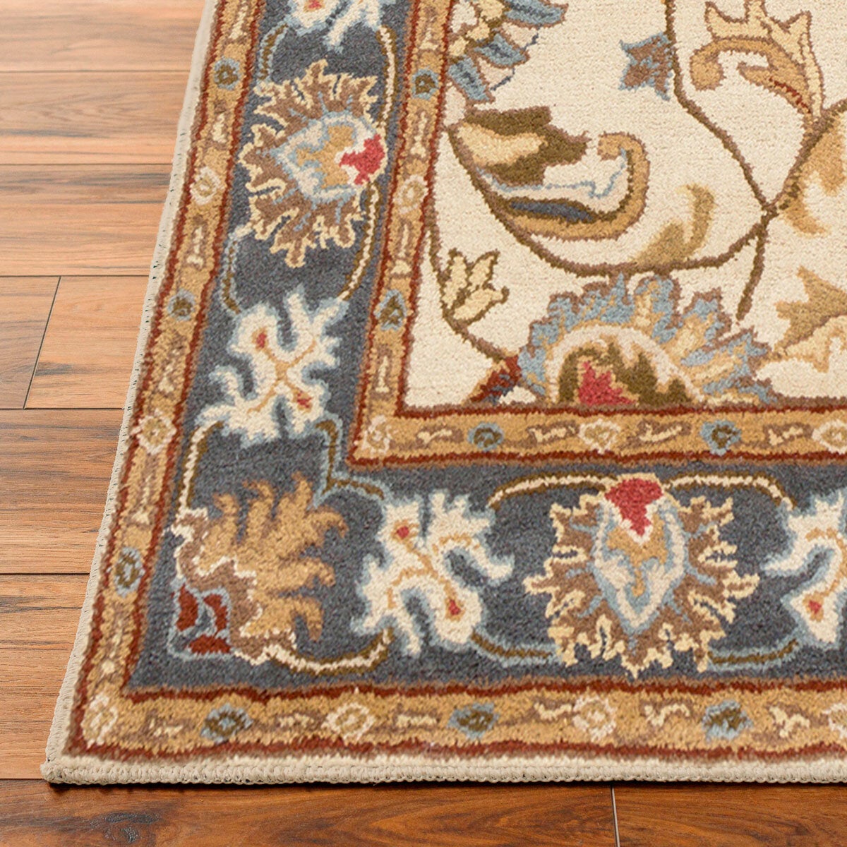 Livabliss Caeser Cream Wool Rug, in 3 Sizes Livabliss Caeser Cream Wool Rug, in 3 Sizes