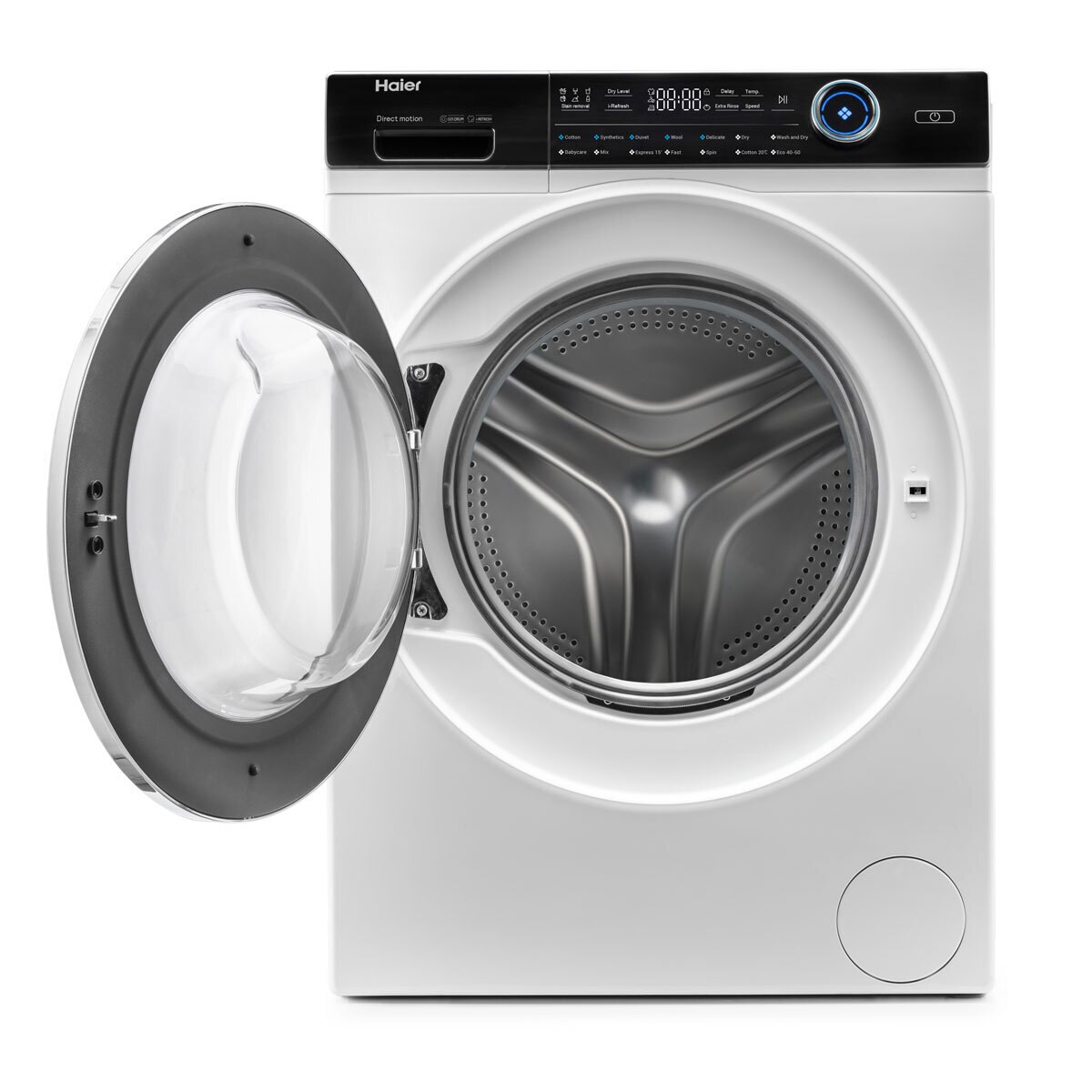 Haier HWD100B14979, 10/6kg, 1400rpm Washer Dryer D Rated in White