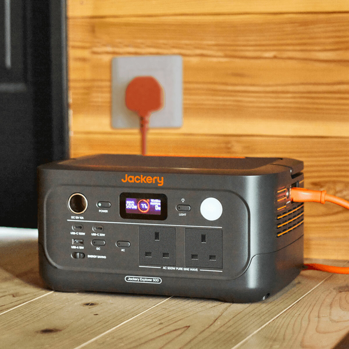 Jackery Explorer E500 v2 Portable Power Station, 512 Wh