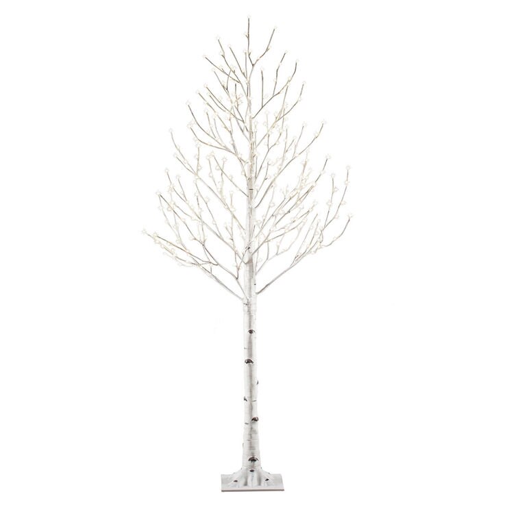 7ft (2.1 m) Indoor/Outdoor Fully Lit Birch Twig Tree With 280 LED Lights Costco UK