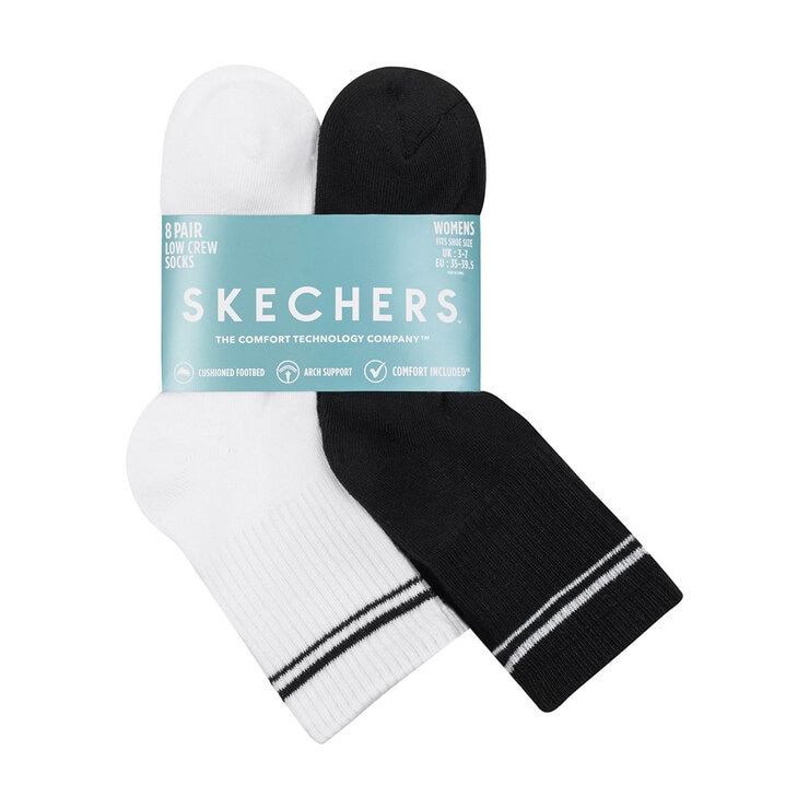 Skechers Lowcut Sneaker Sock 8 Pack