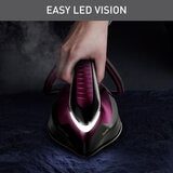 Image of Tefal Steam Gen Iron with description of LED vision