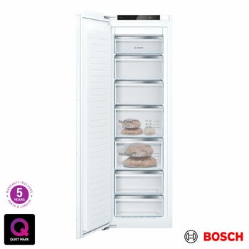 Bosch Series 4, GIN81VEE0G Fully Integrated Freezer, E Rated
