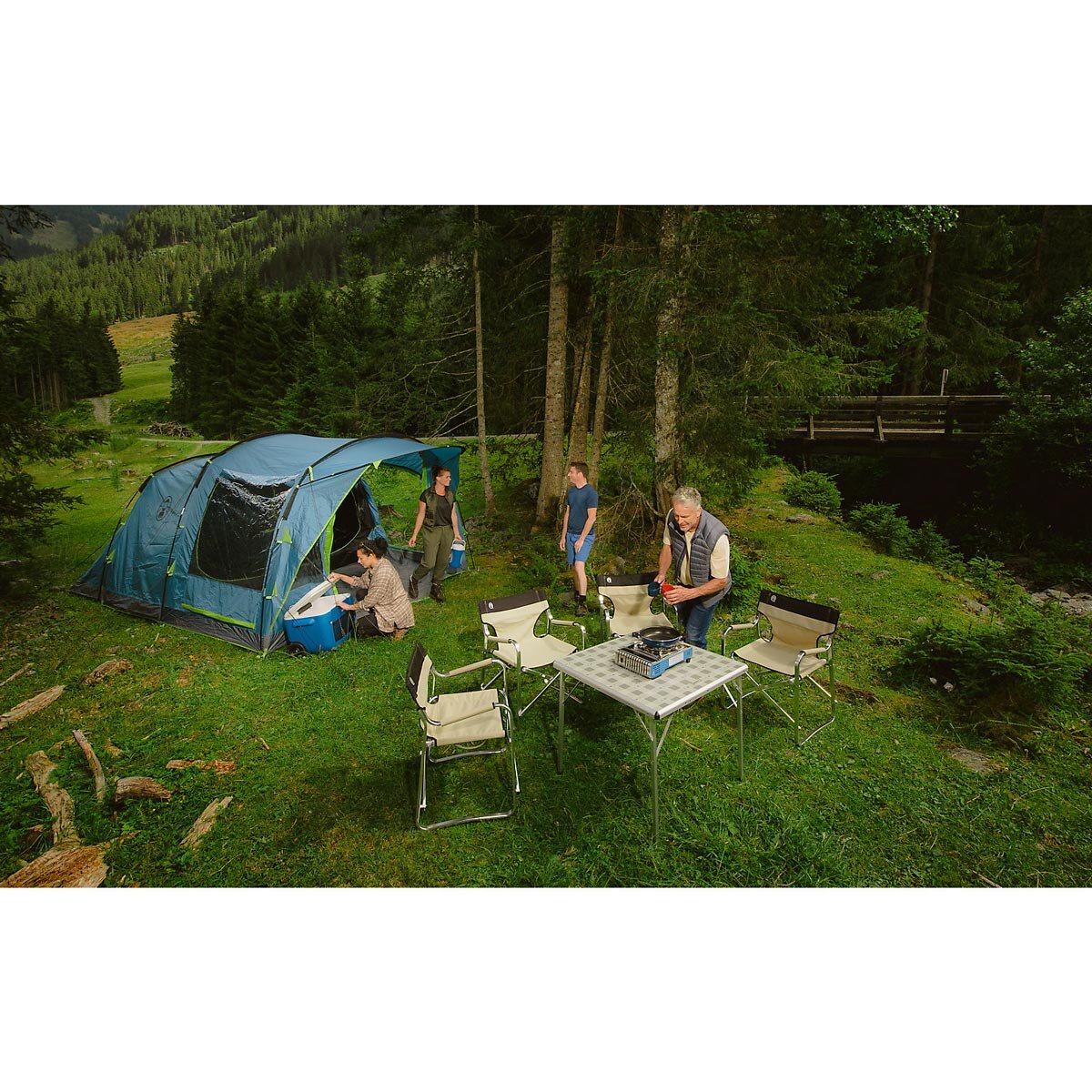 Coleman Aspen 4 Family Tent, 4 Person