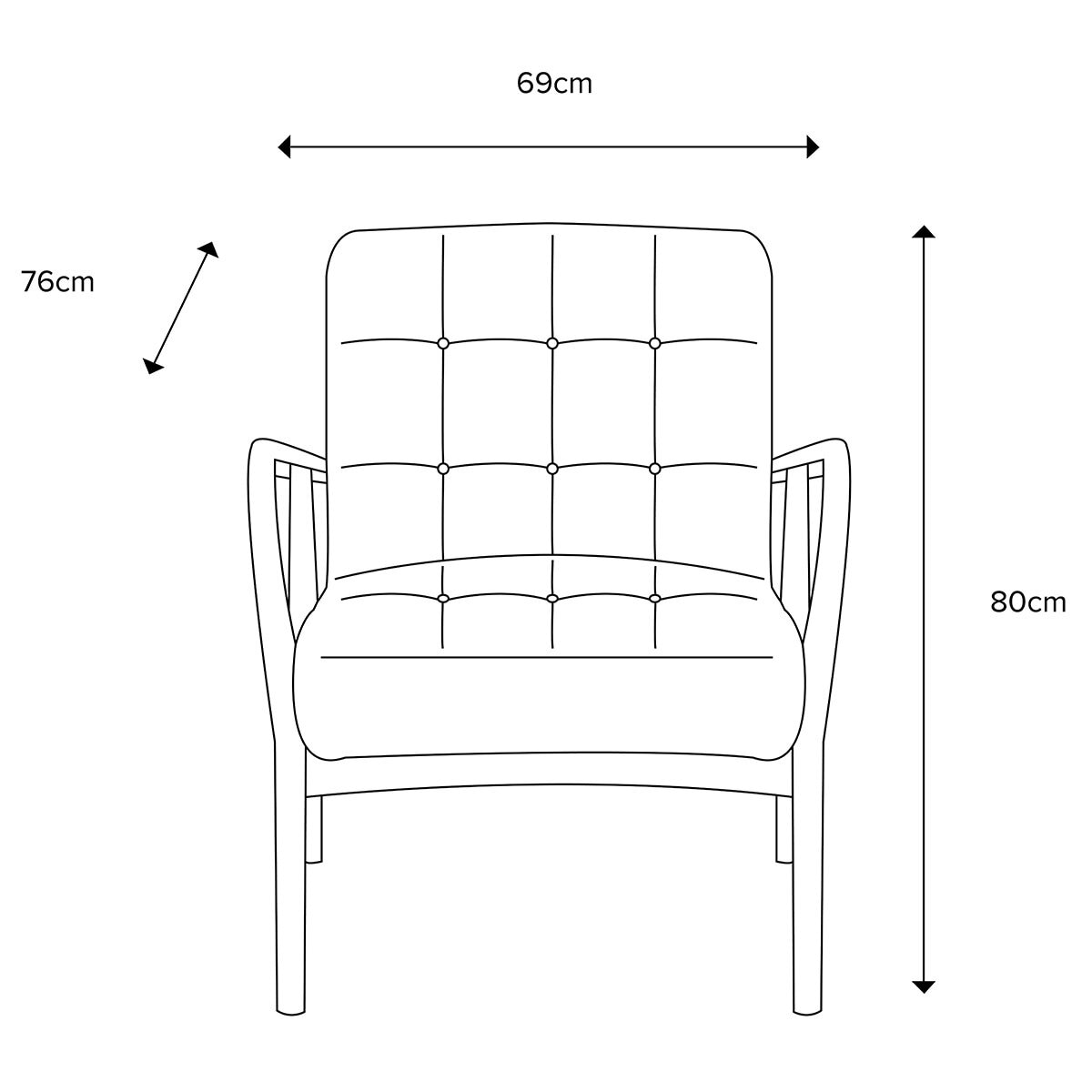 Gallery Humber Natural Faux Sheepskin Armchair Gallery Humber Natural Faux Sheepskin Armchair