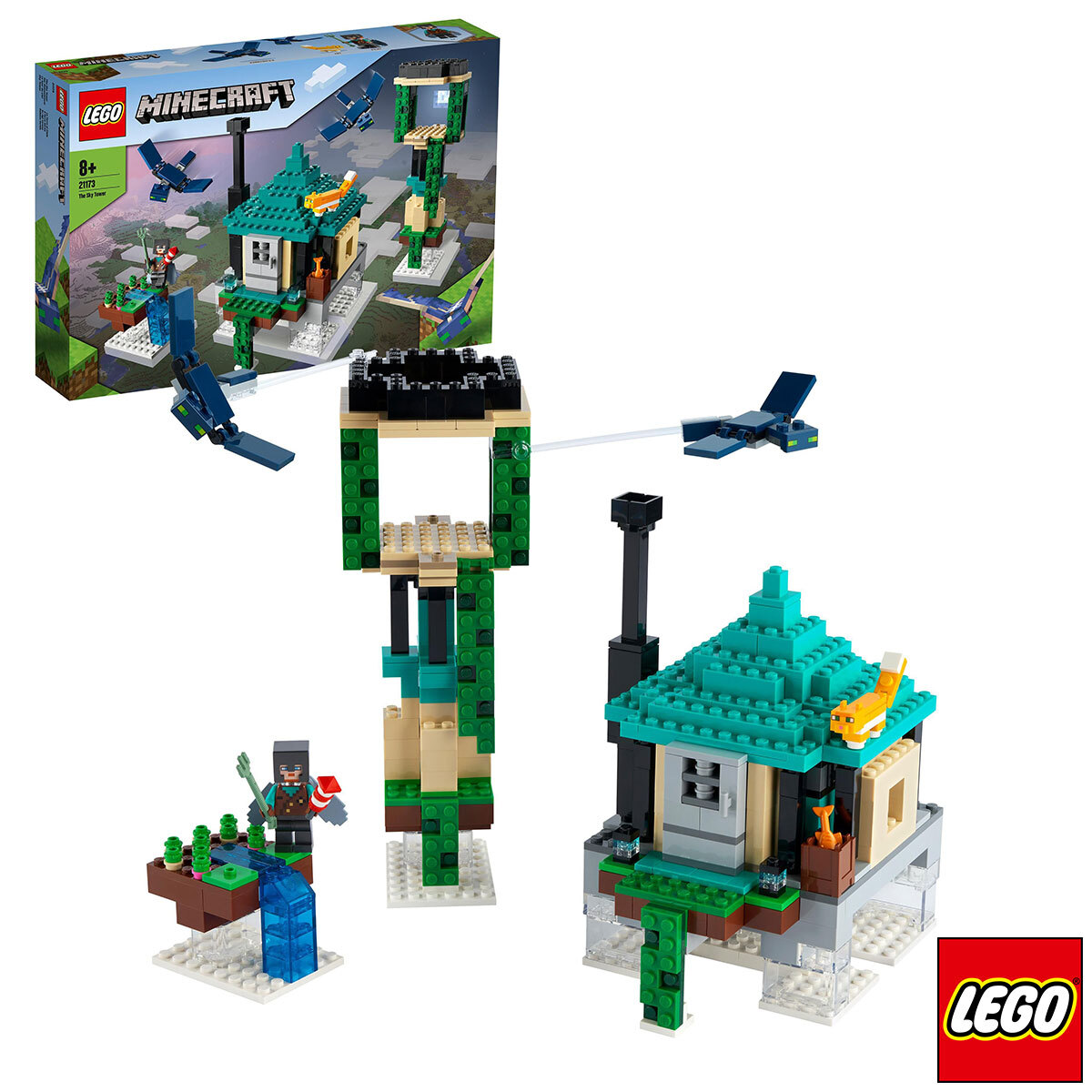 Buy LEGO Minecraft The Sky Tower Box & Product Image at costco.co.uk
