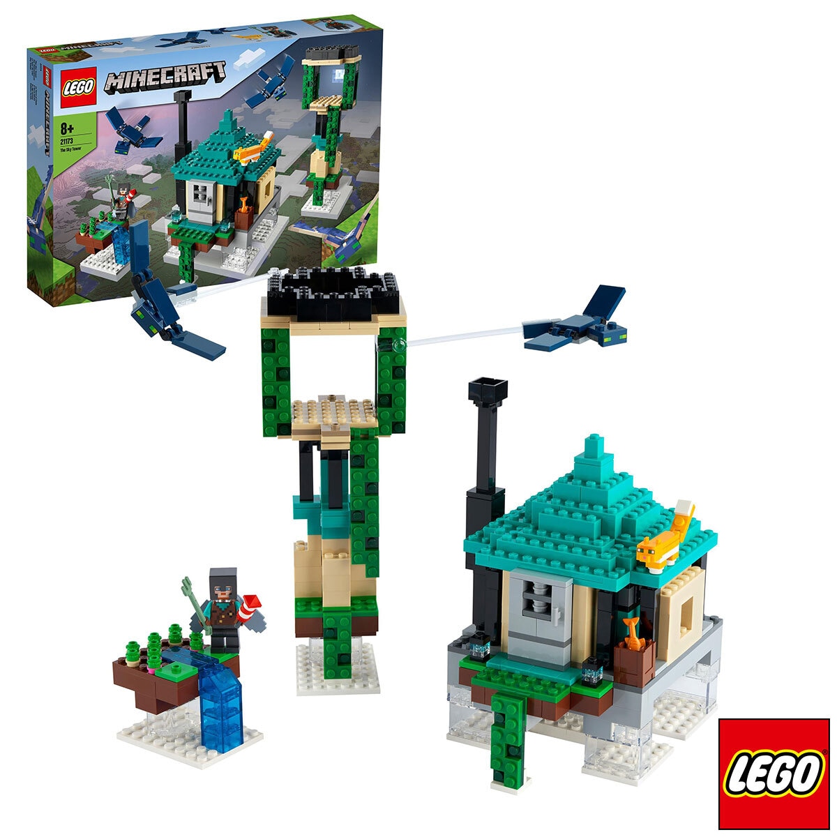 Buy LEGO Minecraft The Sky Tower Box & Product Image at costco.co.uk