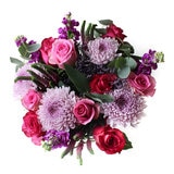 30 Stem Mixed Mother's Day Flower Bouquet with Greetings Card
