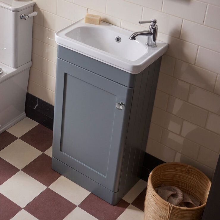Tavistock Ashby Cloakroom Floor Mounted with Basin, in 2 colours at costco.co.uk