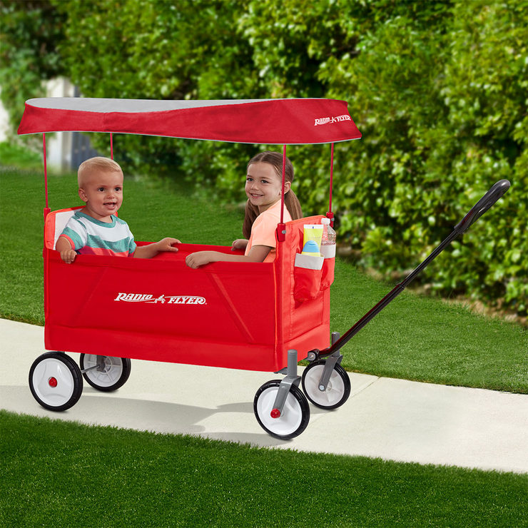 Radio Flyer EZ Folding Ride On Wagon 