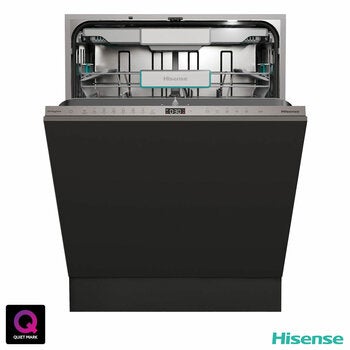 Hisense HV693A60UVADUK UV Clean Full-Size Fully Integrated Dishwasher, A Rated Hisense HV693A60UVADUK UV Clean Full-Size Fully Integrated Dishwasher, A Rated
