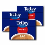 Tetley Original Tea Bags, 3 x 240 Pack