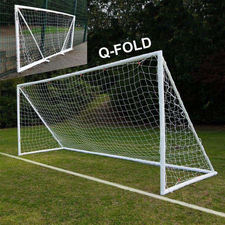 Quickplay QFold 16 x 7ft (488 x 213cm) Folding Football Goal Costco UK