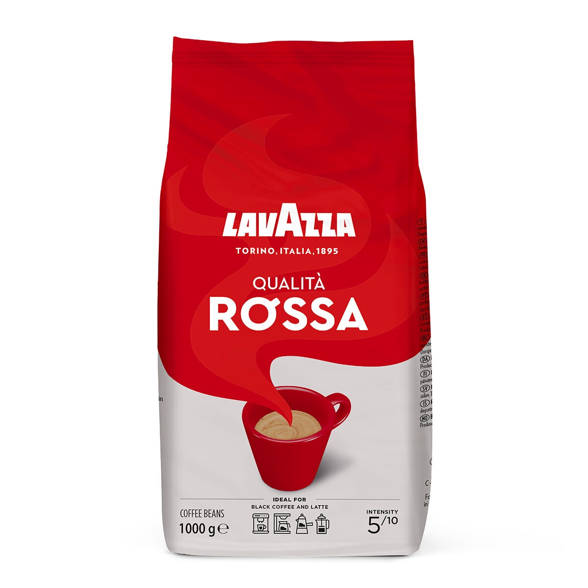 Lavazza Qualita Rossa Coffee Beans, 1kg