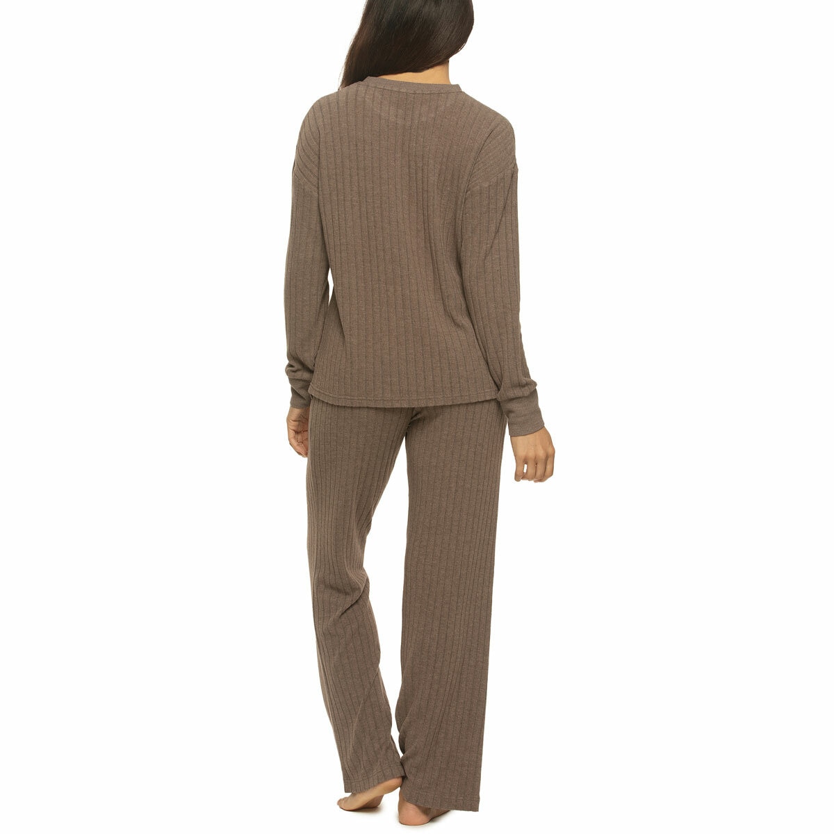 Jezebel Ladies 2 Piece Brushed Rib Lounge Set