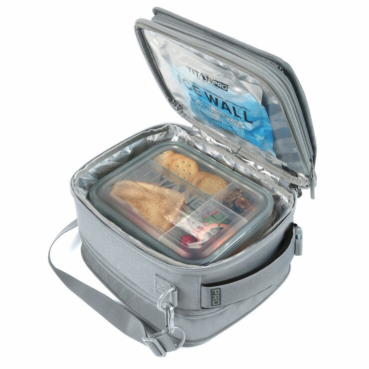Titan Pro Expandable Fridge Cold Lunchbox in Grey Titan Pro Expandable Fridge Cold Lunchbox in Grey