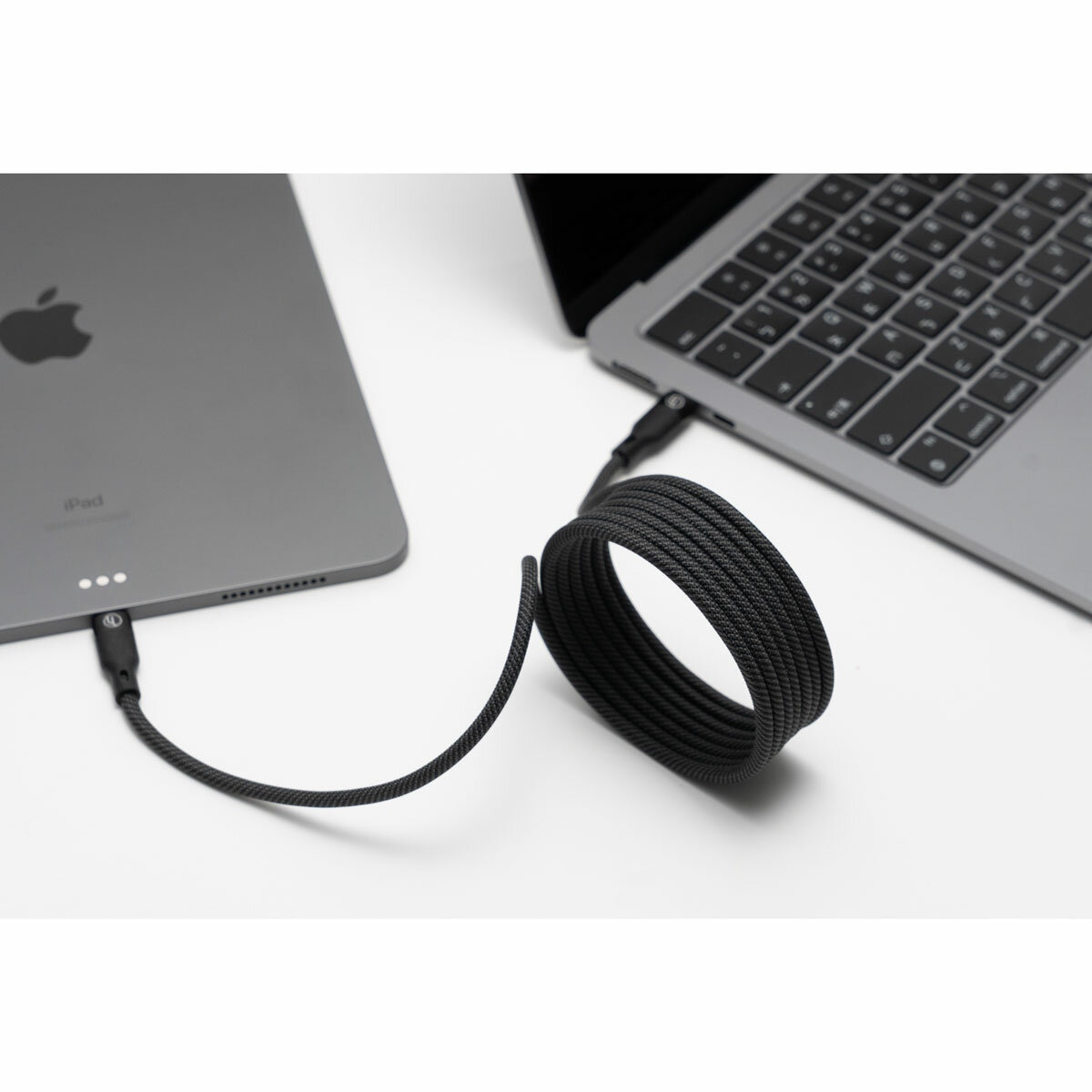 LoopLoop USB-C Cables 2x1.5M / 1x2M, 240W / Supports Data, White