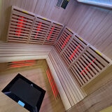 Insignia Luxury 2 Person Far Infrared Quadrant Indoor Sauna