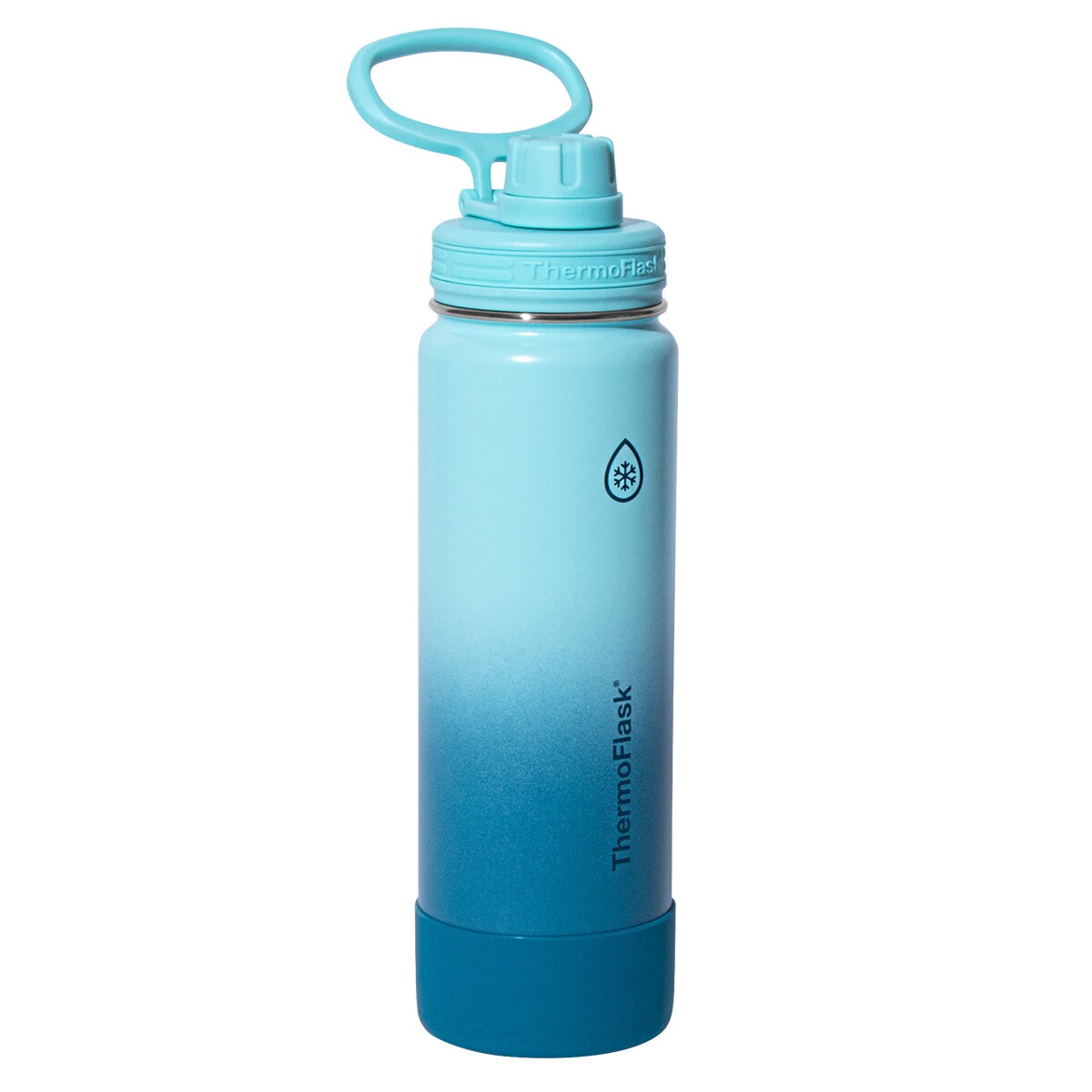 Thermoflask 2 Pack Water Bottle 24oz Ocean Waves & Lemonade