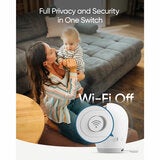 Lifestyle image showing full privacy and security in one switch Lifestyle image showing full privacy and security in one switch