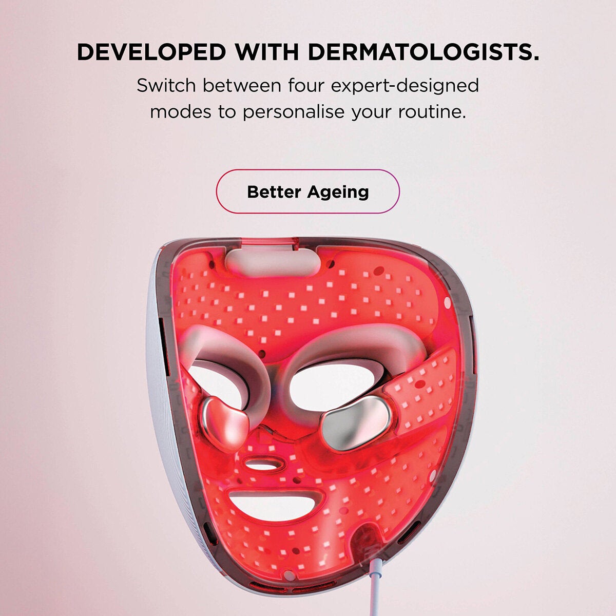 Lifestyle image of red light therapy