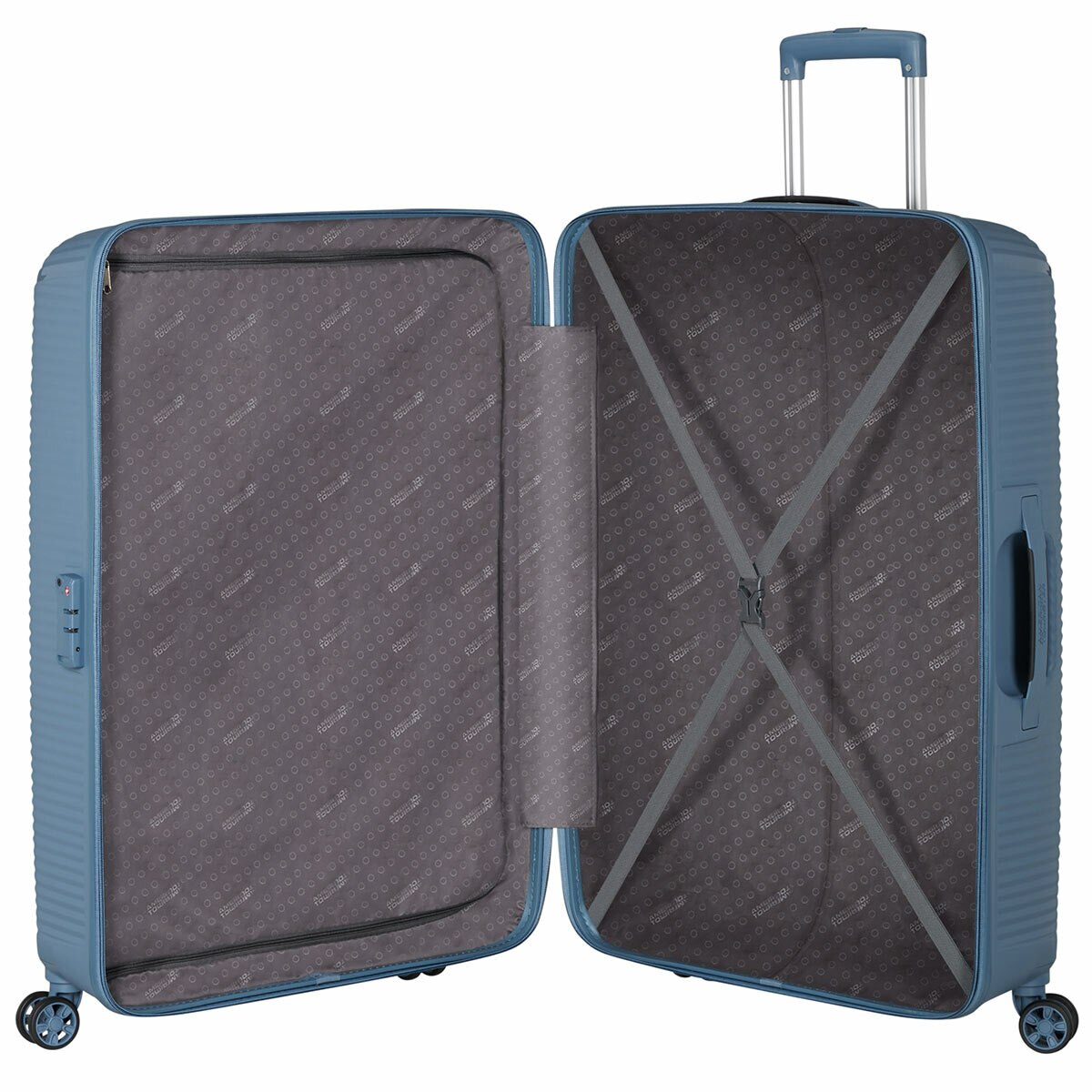 American Tourister BONJOY large 79cm suitcase in Blue
