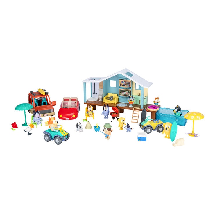 Bluey Mega Beach Bash Set Item Image Bluey Mega Beach Bash Set Item Image
