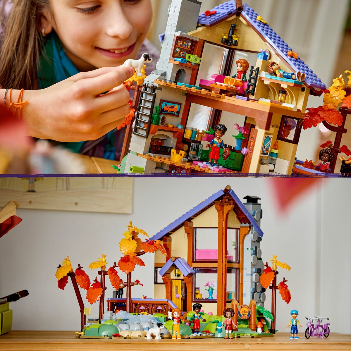 LEGO Friends Cozy Fall Forest Cabin - Model 42705 (9+ Years) LEGO Friends Cozy Fall Forest Cabin - Model 42705 (9+ Years)