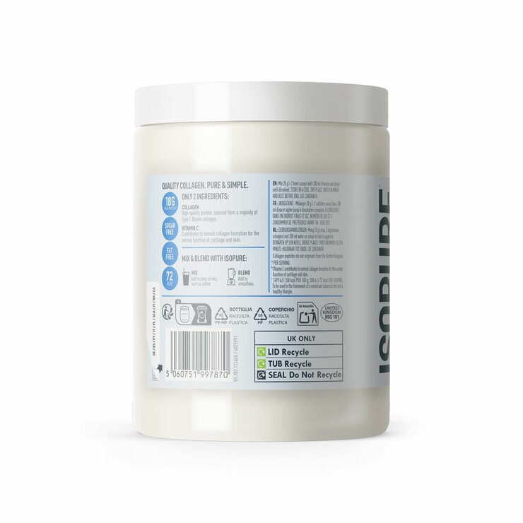 Isopure Unfavoured Collagen 2 x 300g