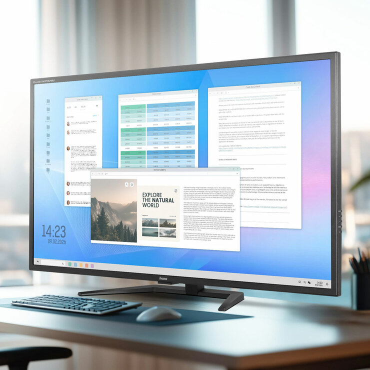 iiyama Prolite, 42.5 Inch, 4K UHD, VA, Monitor, X4373UHSU-B2 iiyama Prolite, 42.5 Inch, 4K UHD, VA, Monitor, X4373UHSU-B2