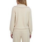 DKNY Ladies Waffle Knit 1/2 Zip