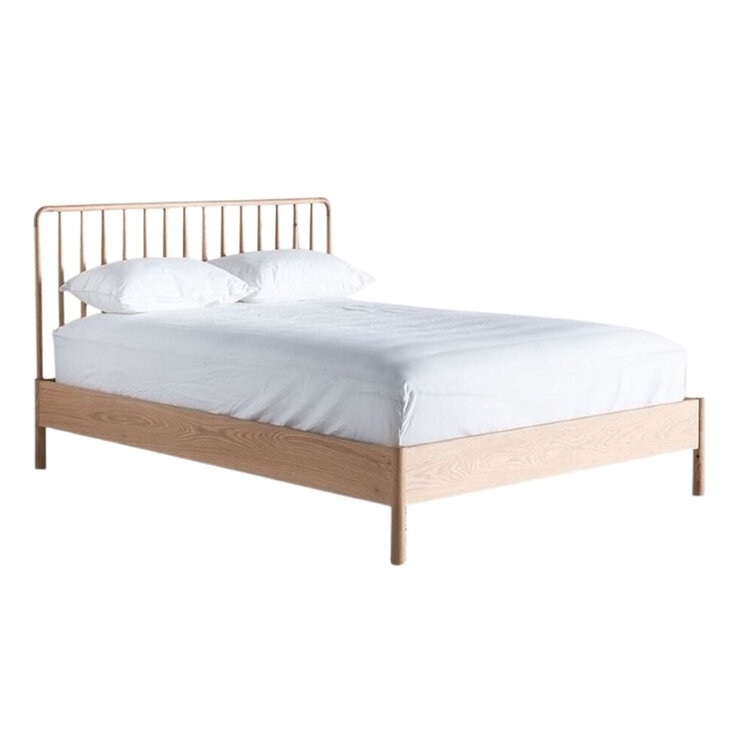 Gallery Wycombe Natural Oak Bed Frame in 3 Sizes Gallery Wycombe Natural Oak Bed Frame in 3 Sizes