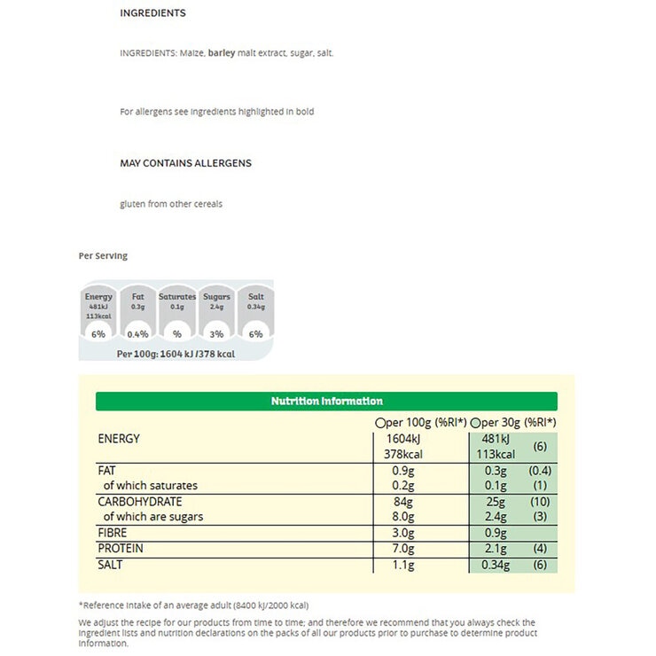 Kellogg's Corn Flakes, 2 x 1kg