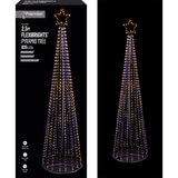 Premier 2.5m Flexibrights Lit Pyramid Tree with 835 White, Warm White LEDs Premier 2.5m Flexibrights Lit Pyramid Tree with 835 White, Warm White LEDs