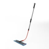 Flexi Telescopic Stainless Steel Extendable Handle and Premium Microfibre Mop