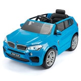 Buy Xootz BMW X5 12V Electric Ride On Blue Ovevview Image at Costco.co.uk